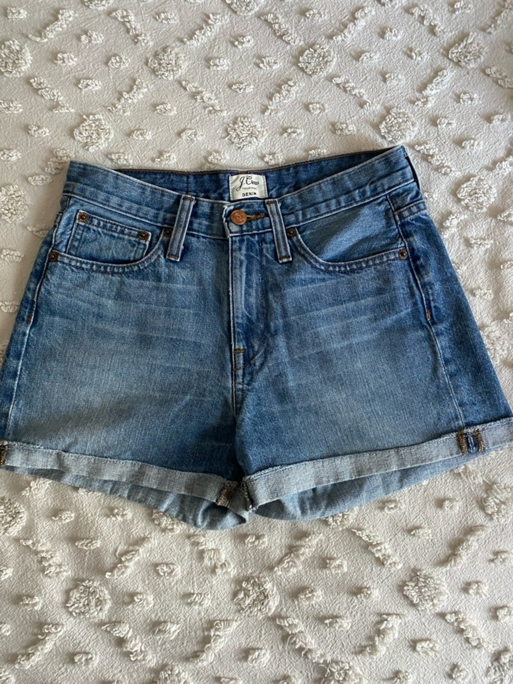 J. Crew Denim High-Rise Shorts